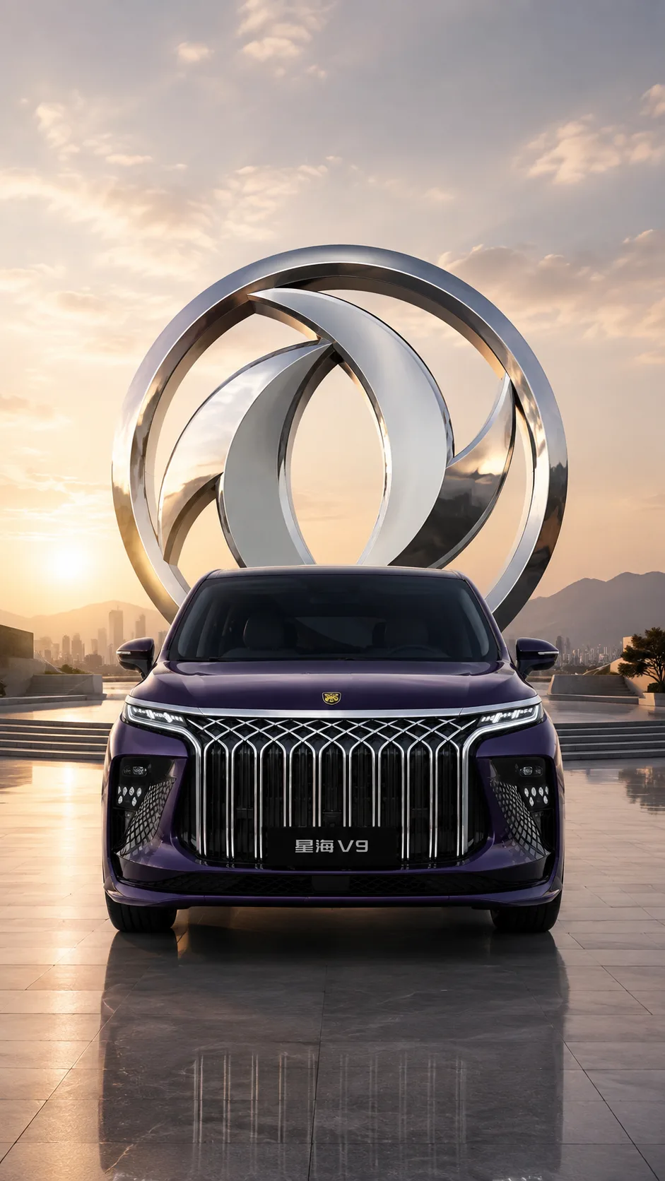 Флагманският ван Forthing V9 HEV