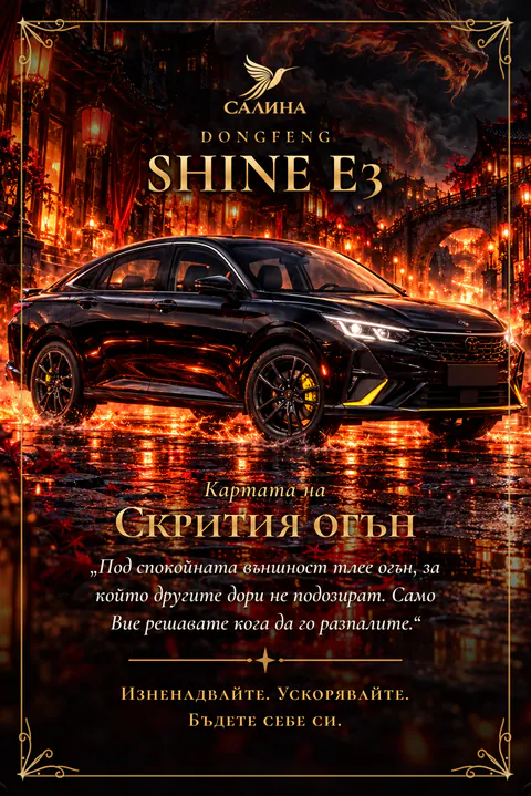 Таро картата на Dongfeng Shine E3